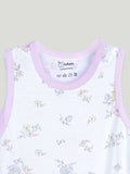 BambooTEC™ Unisex Bamboo Fabric Floral Print Vest & Shorts Set