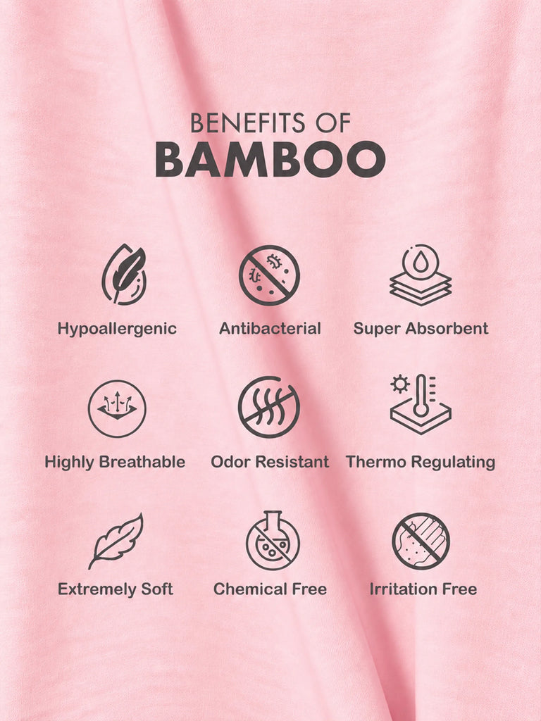 BambooTEC™ Bamboo Girls Camisole – Pink Sleeveless Ruffle Camisole
