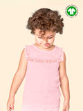 Organic Cotton Fabric Top for Baby Girl | Pink Shifli