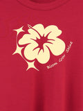 BambooTEC™ Bamboo Girls Red Top – Bloom & Grow Shine Floral Print