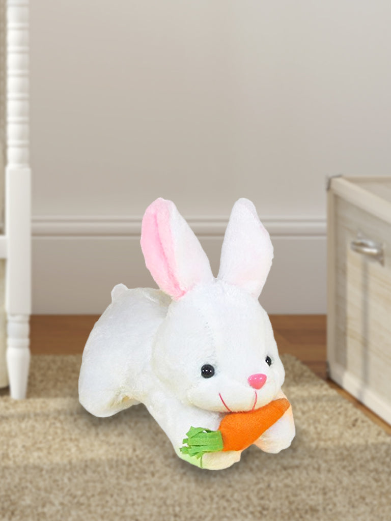 Kidbea Rabbit with Carrot Stuffed Plush Animal
