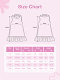 Blue & White Cotton Checked A-Line Dress | Soft Sleeveless Summer Frock with Bow