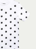 Organic Cotton Unisex Kids Co-ord Set – Soft Breathable Star Print T-Shirt & Shorts Set