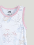 BambooTEC™ Girls Bamboo Fabric Enchanted Woodland Vest & Shorts Set