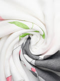 Bamboo Fabric Panda Love Print Baby Blanket | Ultra Soft Swaddle Blanket | 110 × 110 cm