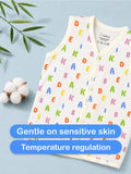 BambooTEC™ Bamboo Muslin Baby Jhabla – Alphabet Print
