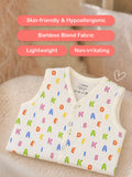 BambooTEC™ Bamboo Muslin Baby Jhabla – Alphabet Print