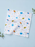 Organic Cotton Muslin Baby Napkin Pack of 3 – Soft & Breathable Baby Napkins