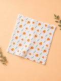 Organic Cotton Muslin Baby Napkin Pack of 5 – Soft & Breathable Baby Napkins