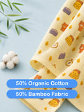 BambooTEC™ Bamboo Muslin Baby Jhabla – Travel Adventure Print
