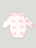 Kidbea 100% cotton fabric baby onesies Girls| Unicorn - Pink
