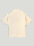Light Organic cotton Shirt & Pant Off-White Co-ord Set