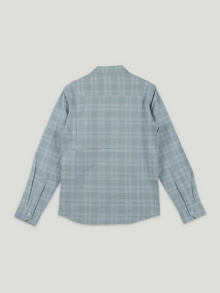 Boys Checked Kurta Shirt | 100% Organic Cotton