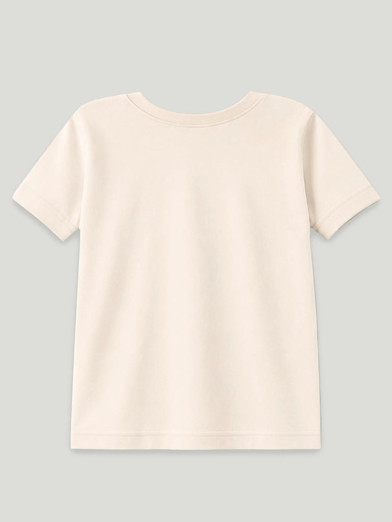 Bamboo Fabric Unisex Kids T-Shirt – Basketball Print Soft Breathable Tee