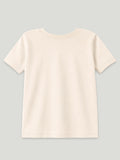 Bamboo Fabric Girls T-Shirt – Girls Rule Print Soft Breathable Half Sleeve Tee