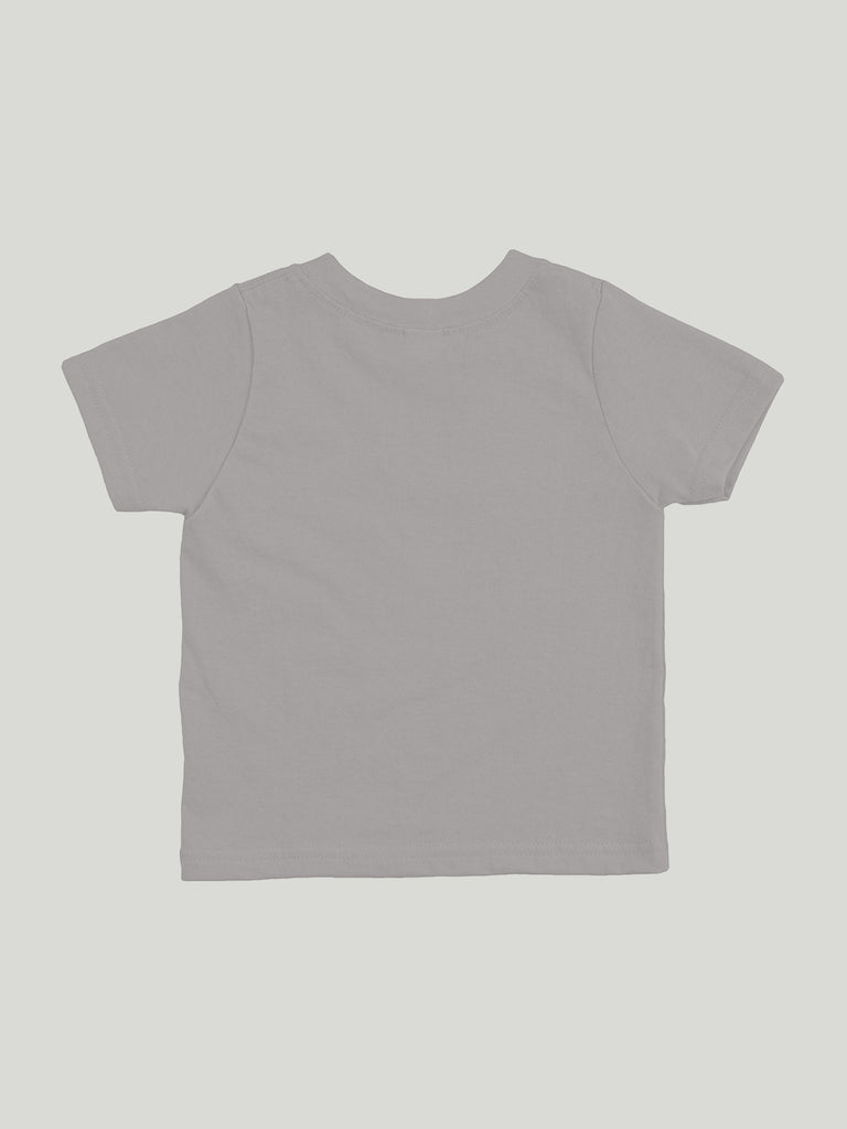 Premium 100% Bamboo Ultra-Soft fabric Half Sleeve Baby Boys T-Shirt with Adventure Print-Grey