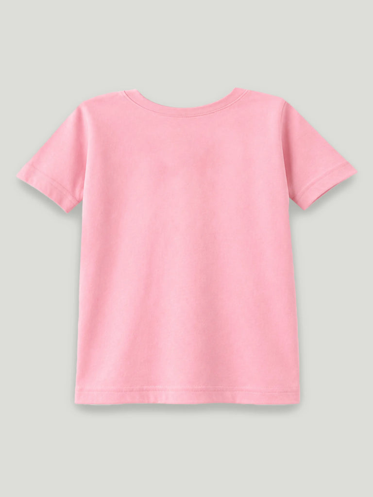 Bamboo Fabric Unisex Kids T-Shirt – Roaring Spring Print Soft Breathable Tee