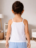 White Bamboo Camisole for Girls – Soft, Lightweight & Breathable