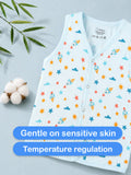 BambooTEC™ Bamboo Muslin Baby Jhabla – Rocket & Star Print