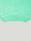 Kidbea Woolen Round Neck Sweater | Leopard  | Green