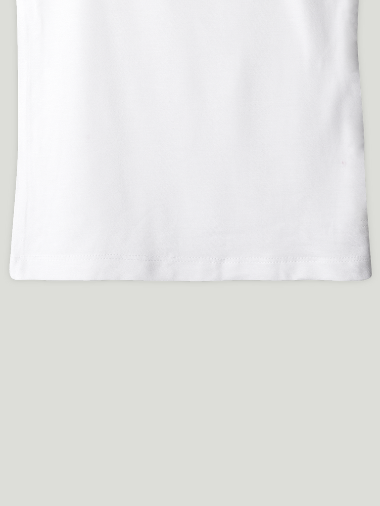 White Bamboo Camisole for Girls – Soft, Lightweight & Breathable