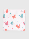 Kidbea Muslin Ultra Soft doubled layer Napkin Multicolor - Pack of 2 | Butterfly & Space