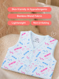 BambooTEC™ Bamboo Muslin Baby Jhabla – Crayon Print