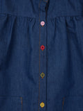 Baby Girl Denim Frock | Soft & Stylish Casual Wear