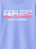 Bamboo Fabric Unisex Kids T-Shirt – Explore Print Soft Breathable Tee
