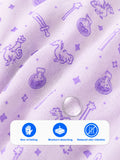 BambooTEC™ Bamboo Muslin Baby Jhabla Pack of 5 – Crayon, Monkey, Travel, Giraffe & Magic Prints
