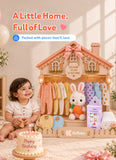 The Little Treasure - Baby Premium Gift Hamper – 2 Rompers, 2 Co-ord Sets, 3 Jhablas, Bibs, Muslin Napkins, Soft Toy & Bamboo Blanket