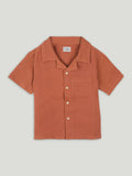 Light  Organic cotton  Shirt & Pant Rust Co-ord Set