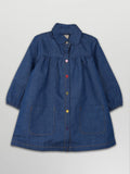 Baby Girl Denim Frock | Soft & Stylish Casual Wear