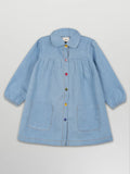 Baby Girl Light Denim Frock | Soft & Comfortable Casual Wear