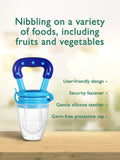Kidbea Stainless Steel Infant Baby Feeding Bottle, Silicone Food and Fruit feeder BPA Free, Anti-Colic, Plastic-Free, 304 Grade Medium-Flow Combo of 3
