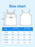 BambooTEC™ Bamboo Girls Camisole – Grey Sleeveless Ruffle Camisole