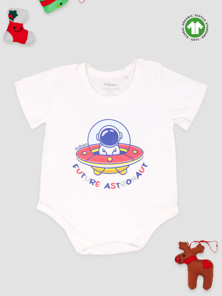 Bamboo Soft Fabric Onesie For Baby Boy | Astronaut