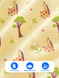 BambooTEC™ Bamboo Muslin Baby Jhabla – Giraffe & Tree Print