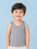 BambooTEC™ Boys Bamboo Fabric Grey Solid Vest
