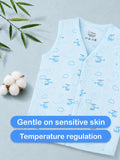 BambooTEC™ Bamboo Muslin Baby Jhabla – Helicopter Print