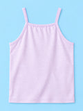 BambooTEC™ Bamboo Girls Camisole – Lavender Sleeveless Ruffle Camisole
