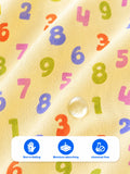 BambooTEC™ Bamboo Muslin Baby Jhabla Pack of 3 – Pencil, Helicopter & Numbers Print