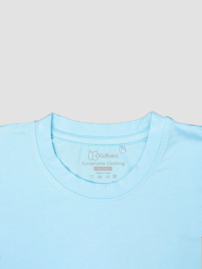 Kidbea 100% bamboo fabric girls fancy t - shirt | Good Vibes Only T -Shirt