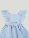 Baby Girl Frock with Bow Detail | 100% Organic cotton