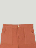 Light  Organic cotton  Shirt & Pant Rust Co-ord Set
