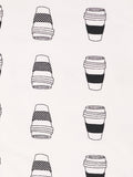 Kidbea 100% cotton fabric baby onesies boys | Cups - Black