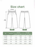 Boys Cotton Wide-Leg Pants – Comfortable Elastic Waist Casual Trousers