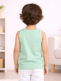 Mint Green Bamboo Vest for Boys – Soft Lightweight & Breathable