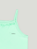 Mint Green Bamboo Camisole for Girls – Soft, Lightweight & Breathable