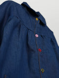 Baby Girl Denim Frock | Soft & Stylish Casual Wear